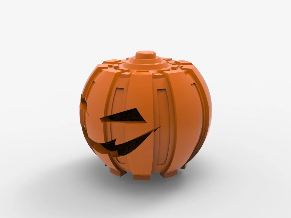 Green Goblin Pumpkin Bombs STL - Image 11