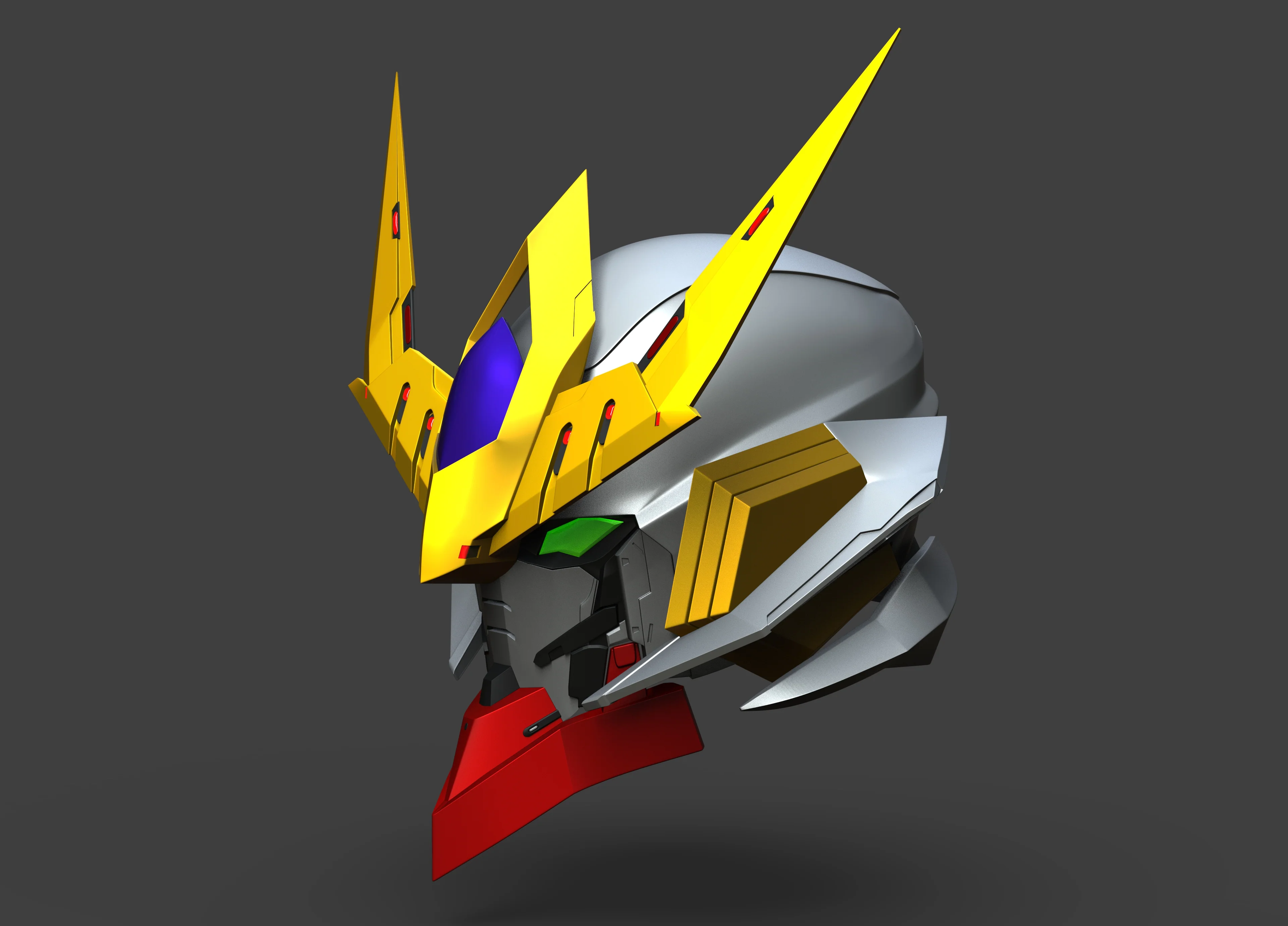 Gundam Barbatos Helmet STL - Image 2