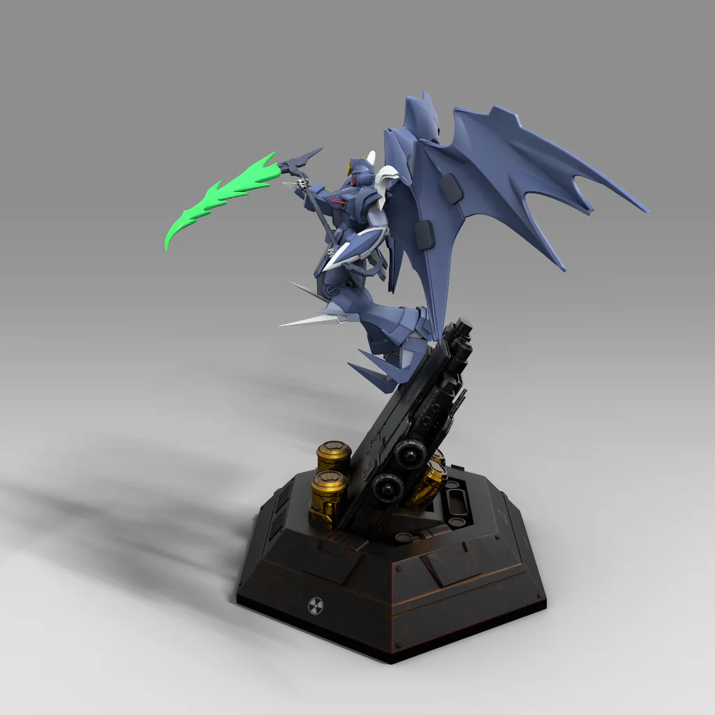Gundam Deathscythe Statue STL - Image 2