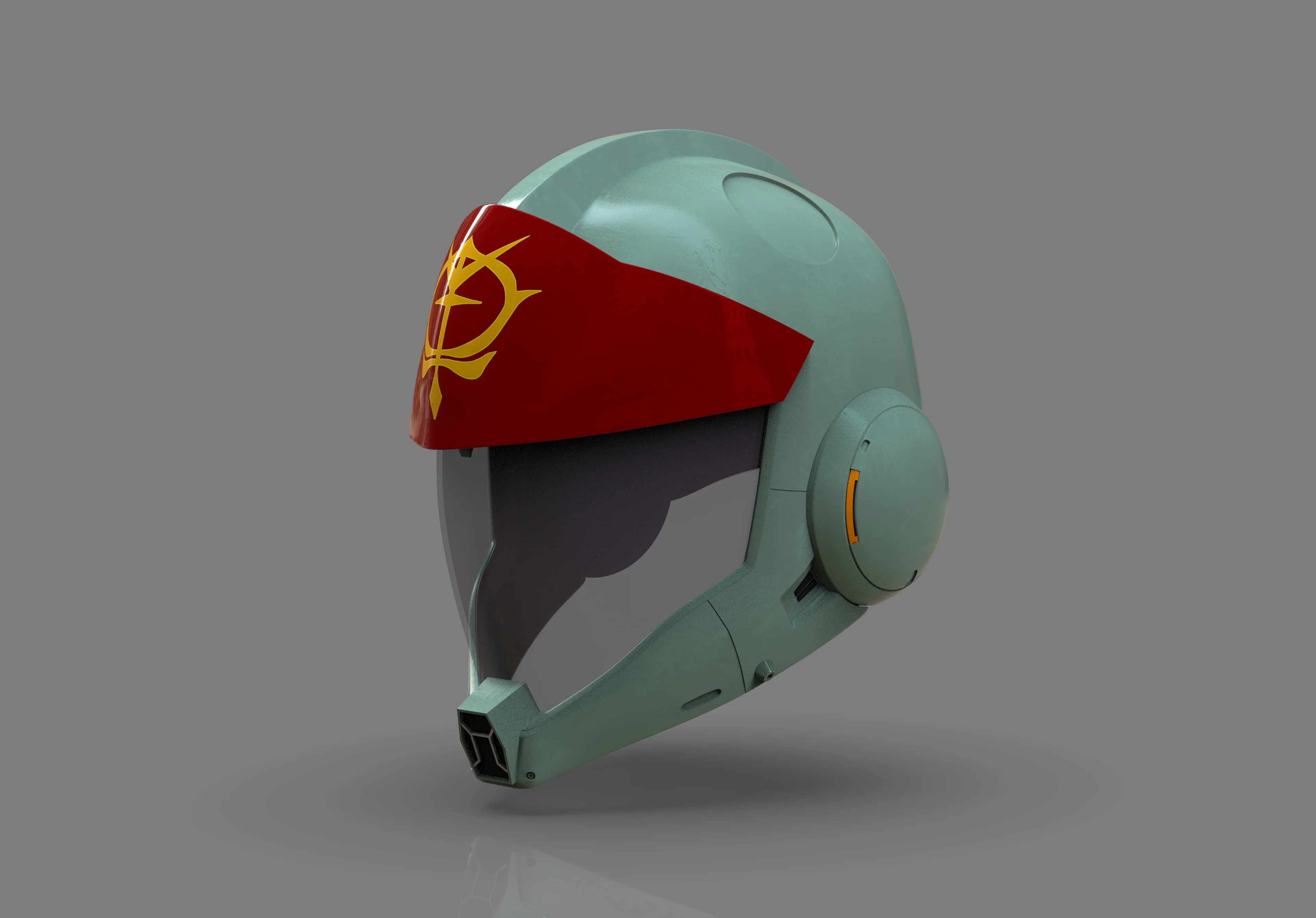 Gundam Requiem Pilot Helmet - Image 2