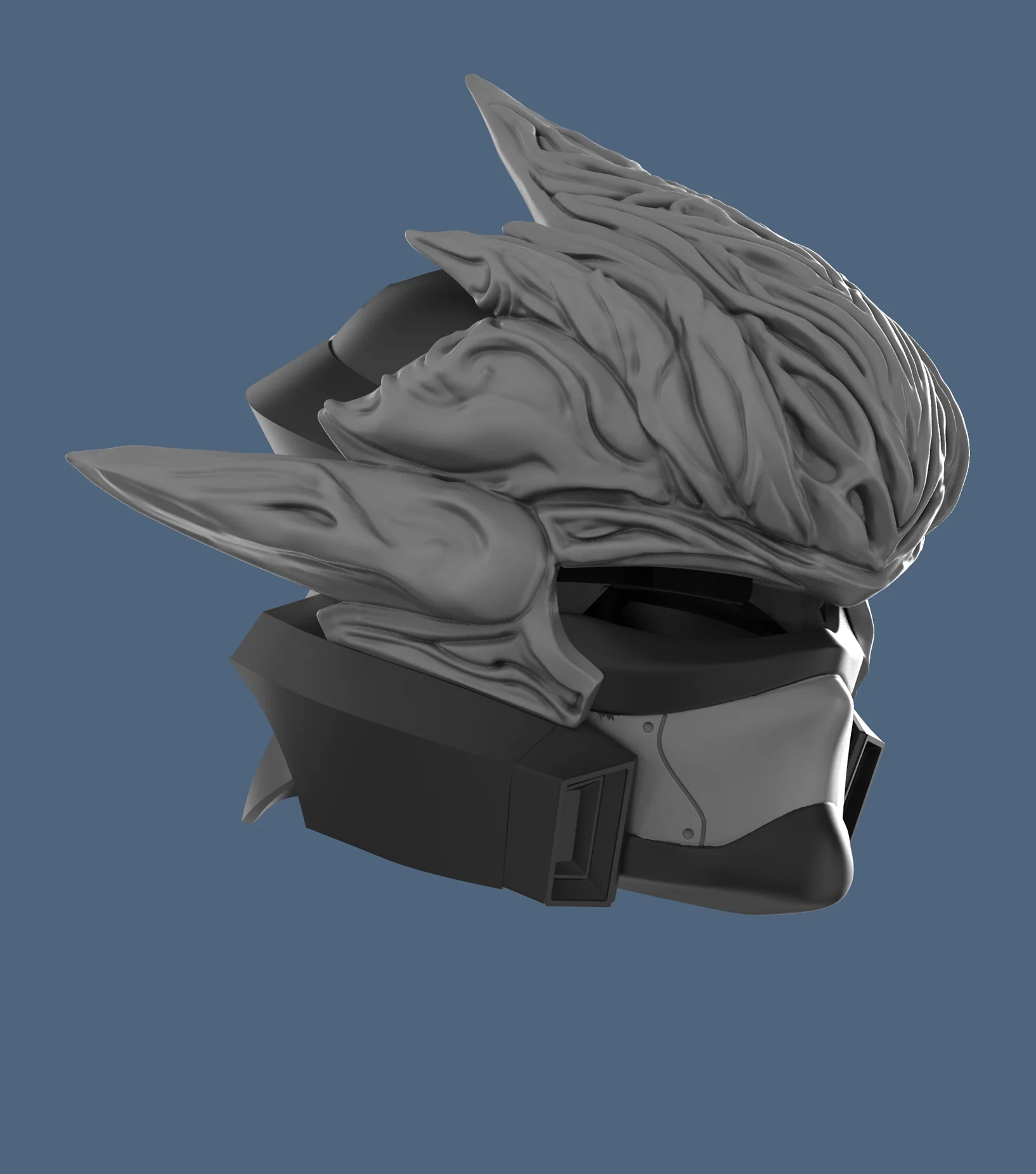Halo Hayabusa Helmet STL