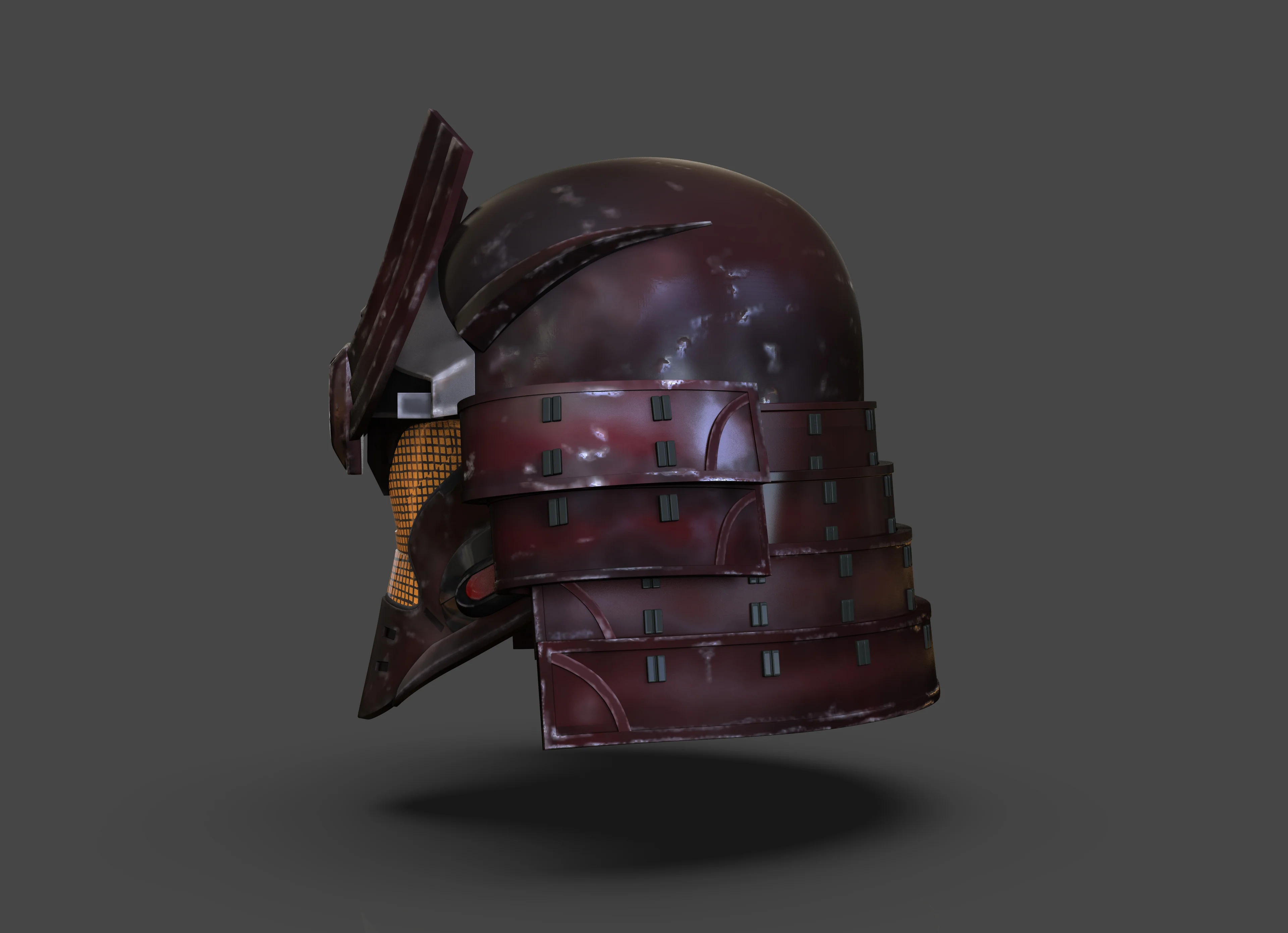 Halo Samurai Helmet STL - Image 3