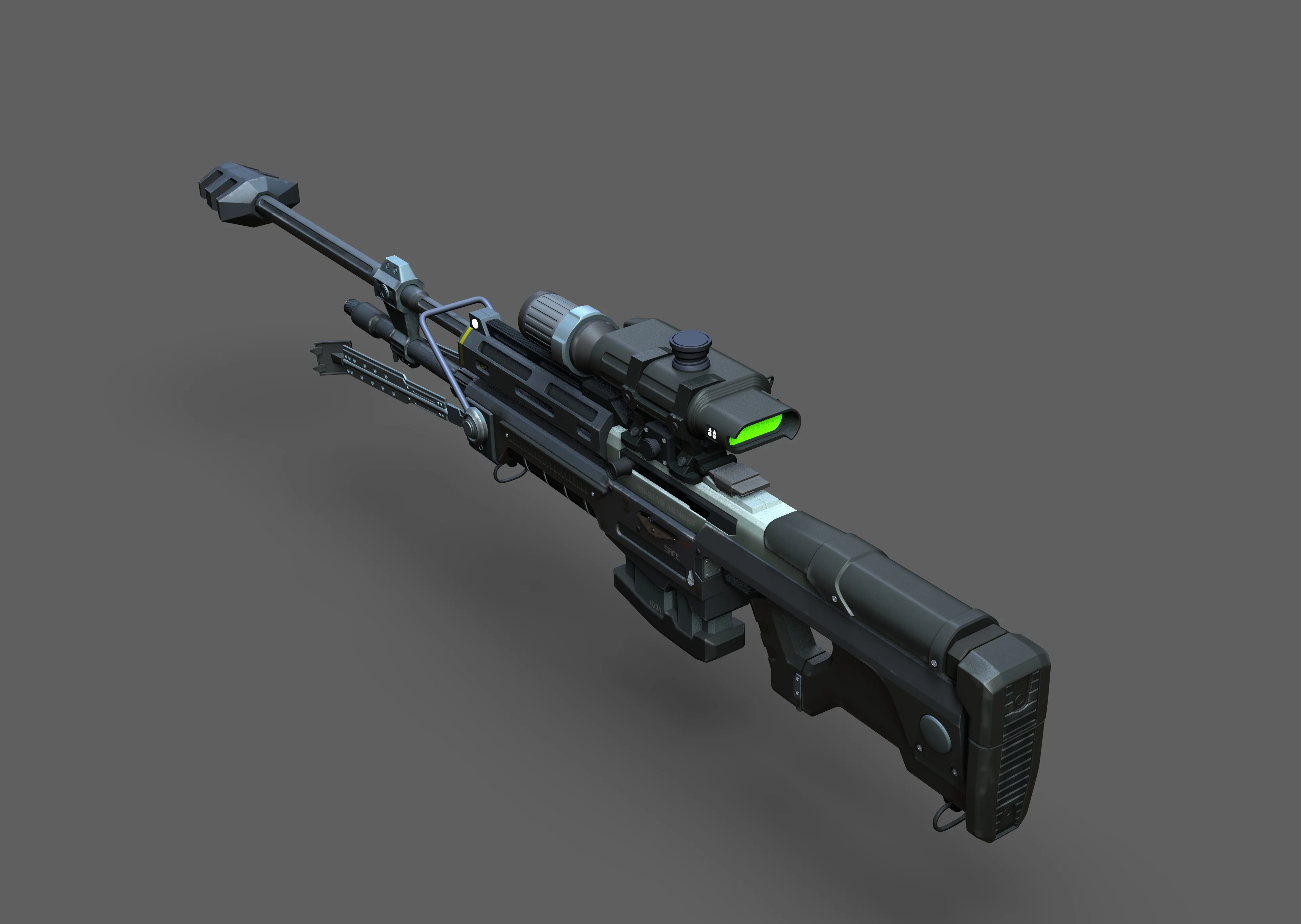 Halo SRS99 50Cal Sniper Rifle STL - Image 6