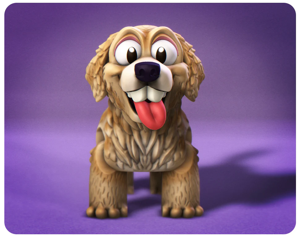 Happy Dogs Golden Retriever