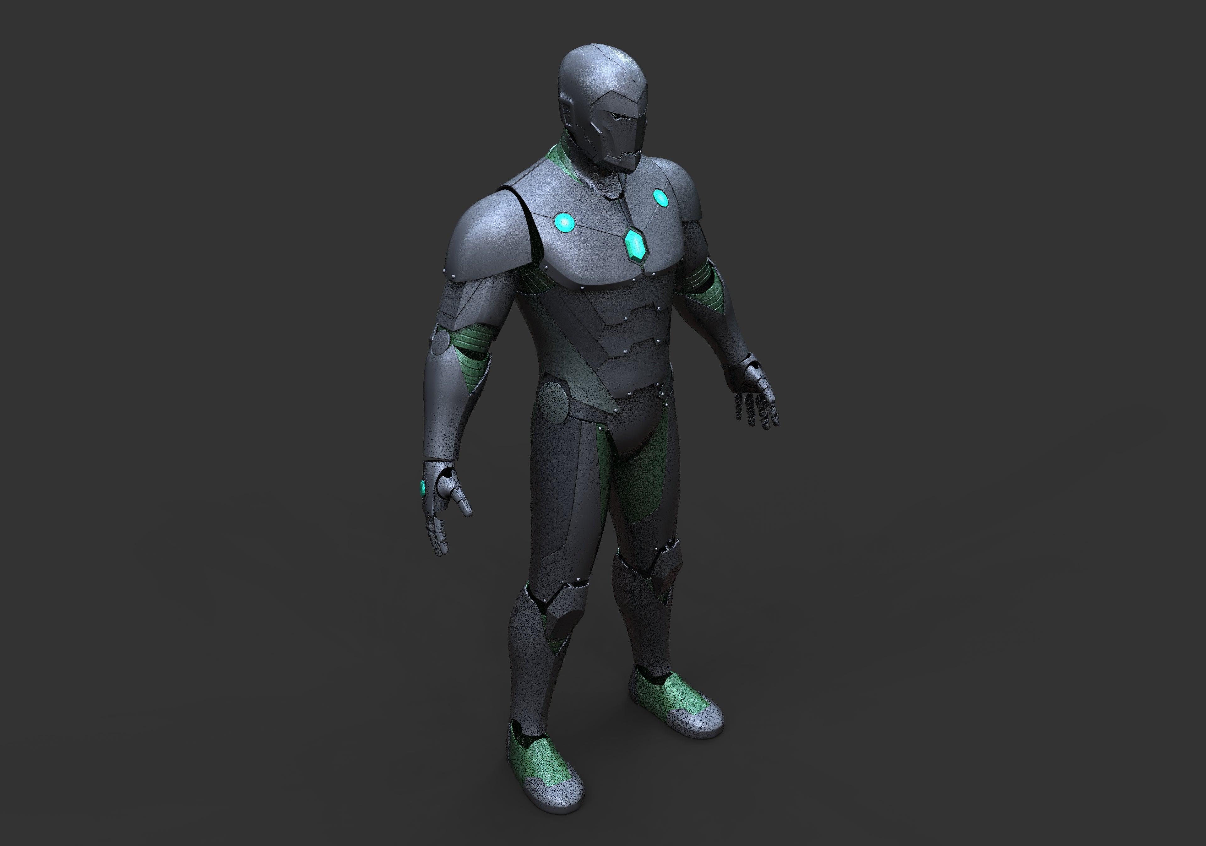 Infamous Iron Man Armor STL - Image 7