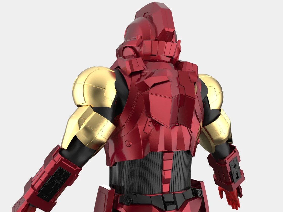 Iron Man House of M Armor STL - Image 12
