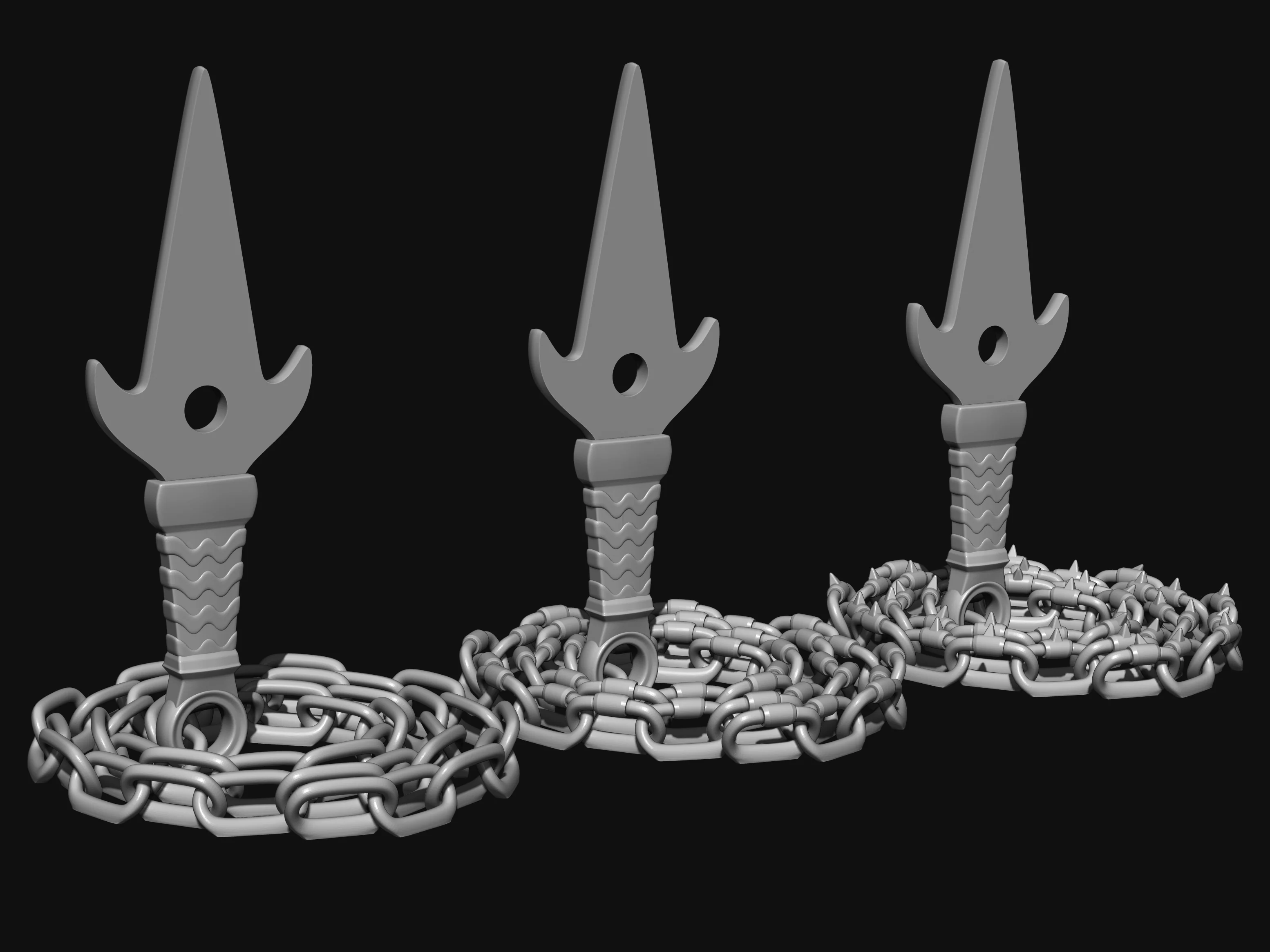 Kunai Chain Set B