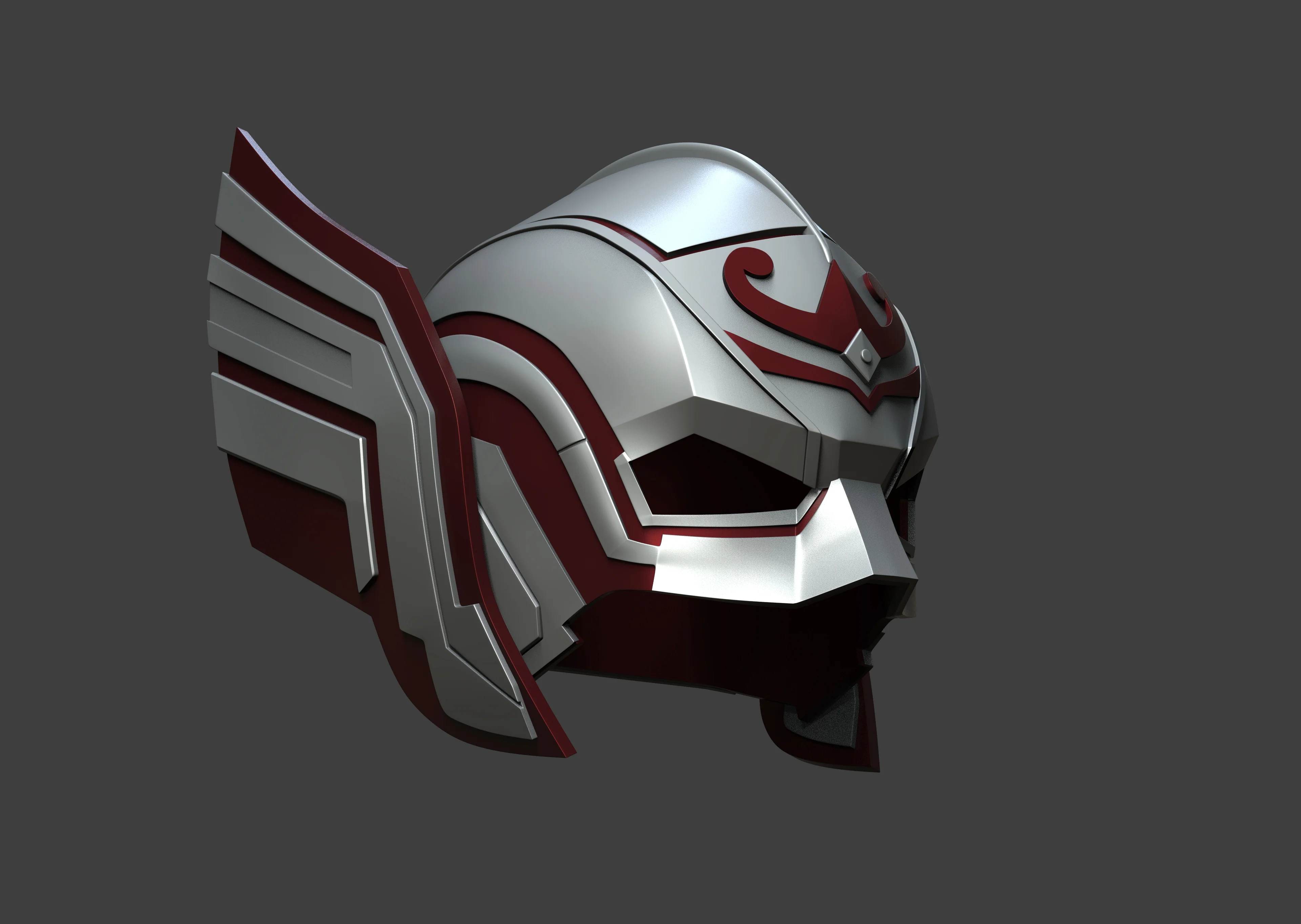 Lady Thor Helmet 2022 STL - Image 2