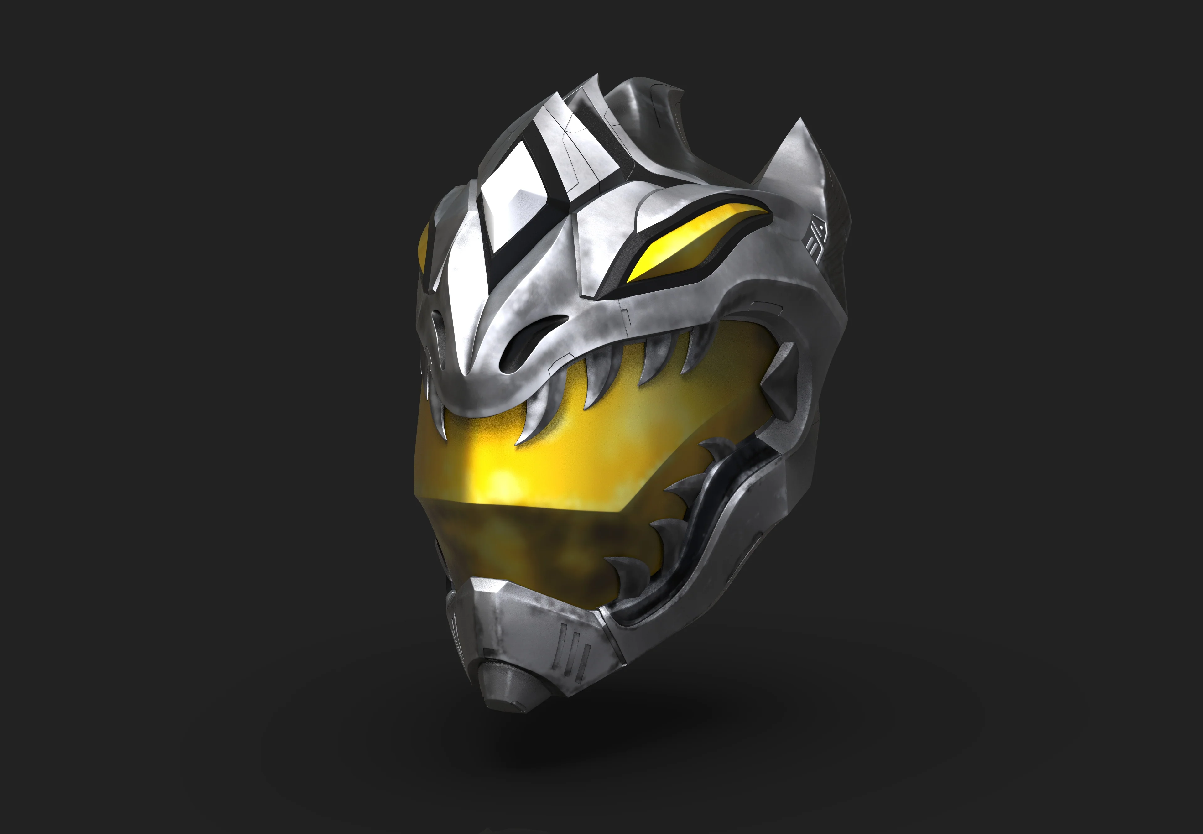 Legend of the White Dragon Helmet STL - Image 3