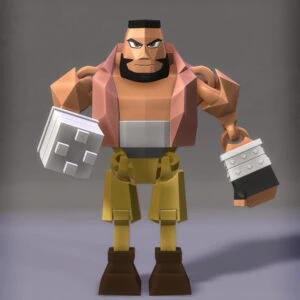 Low Poly Flexi Barrett - Image 2