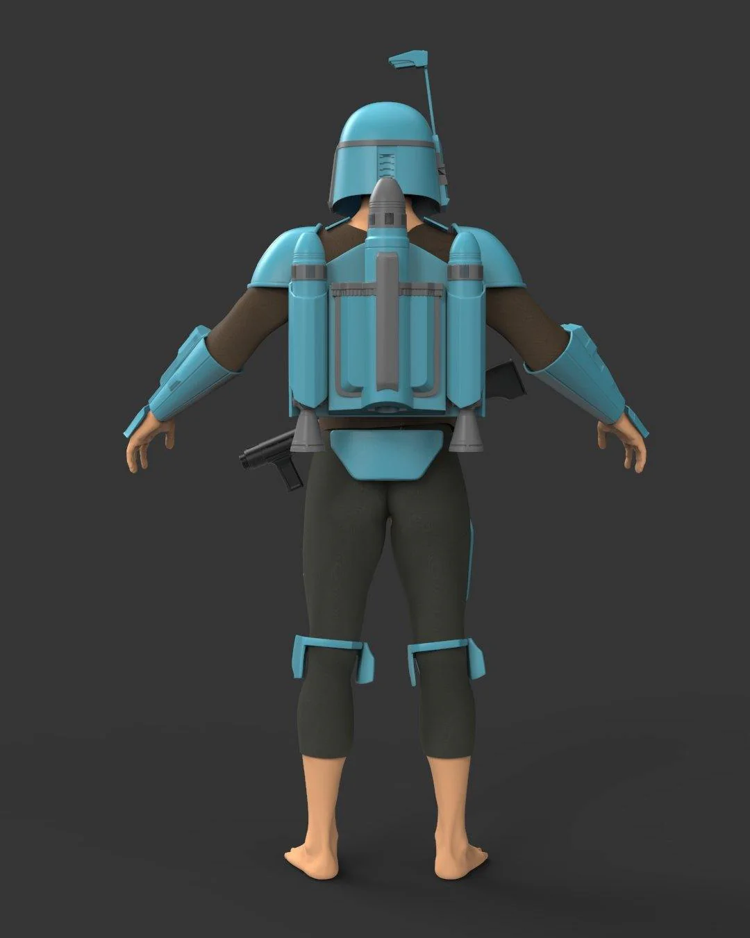 Mandalorian Death Watch Armor STL - Image 8