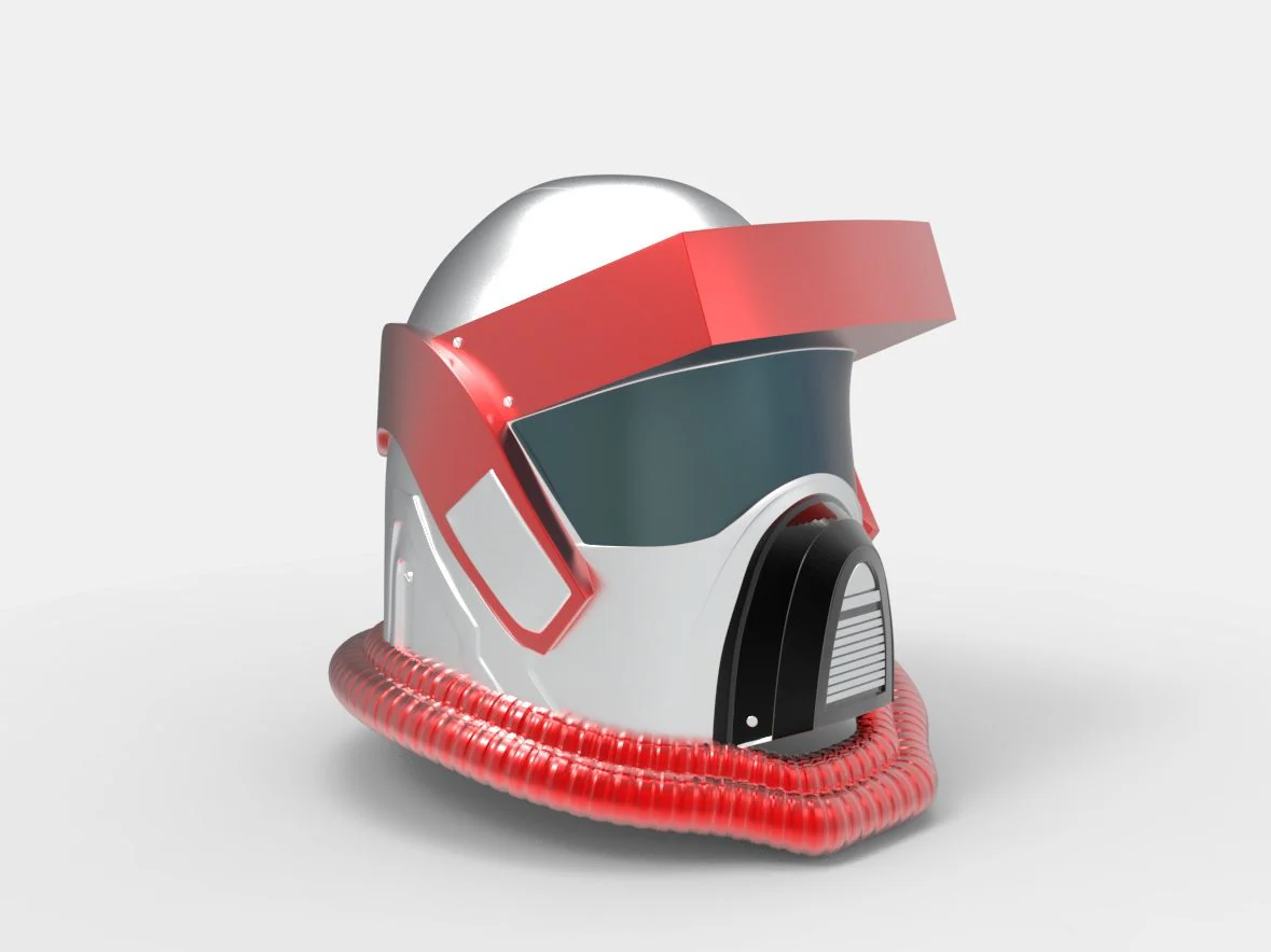 Matt Trakker MASK Helmet STL - Image 11