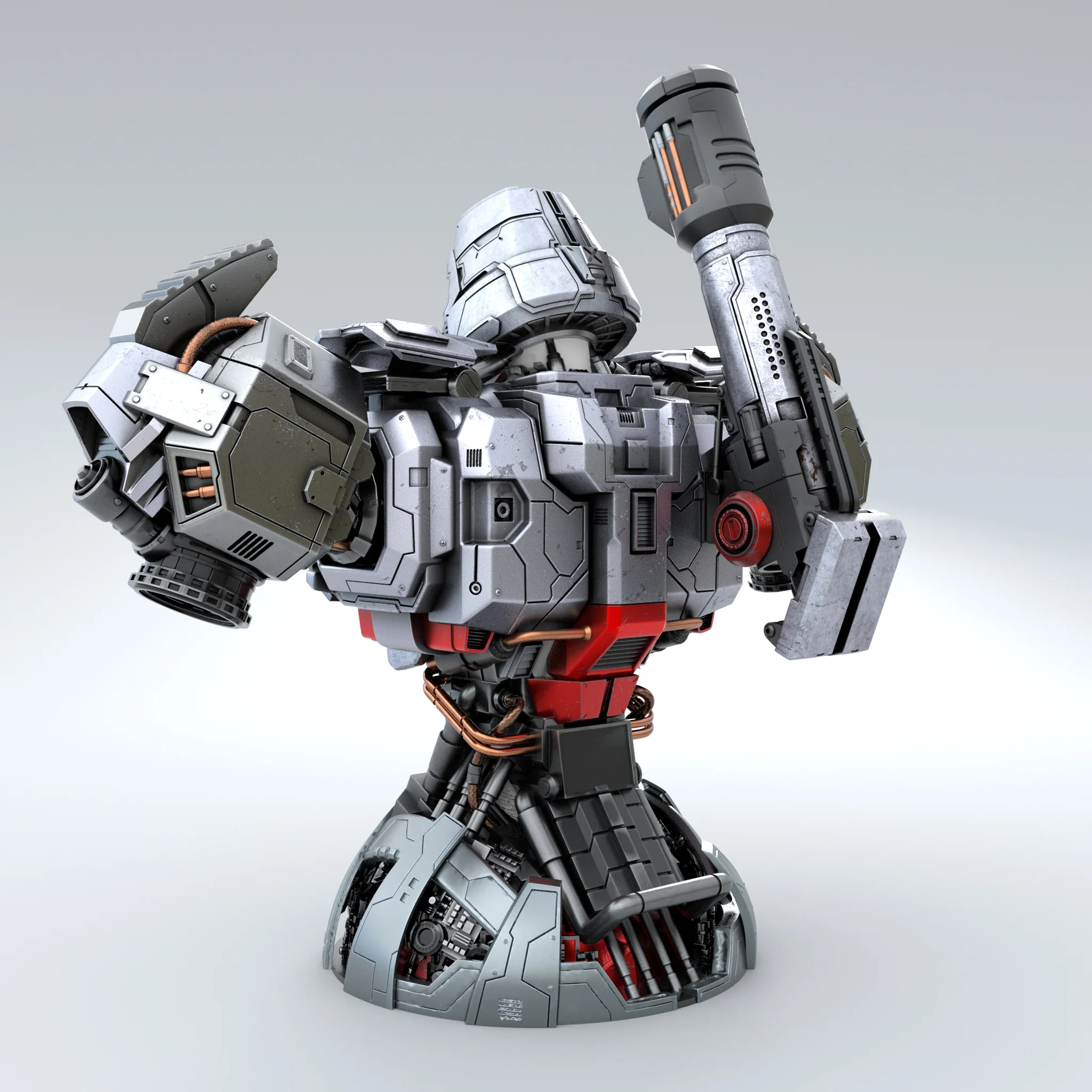 Megatron Bust STL - Image 3