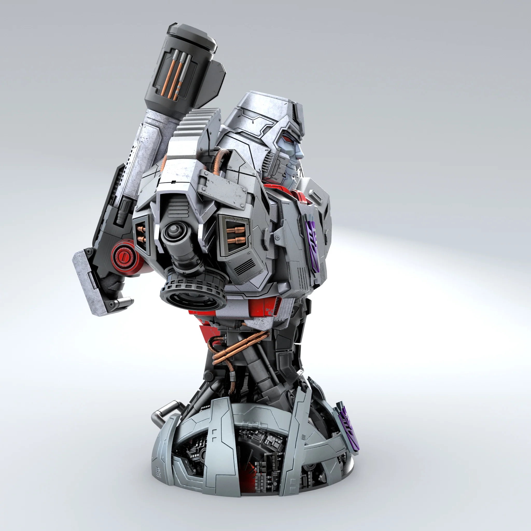 Megatron Bust STL - Image 5
