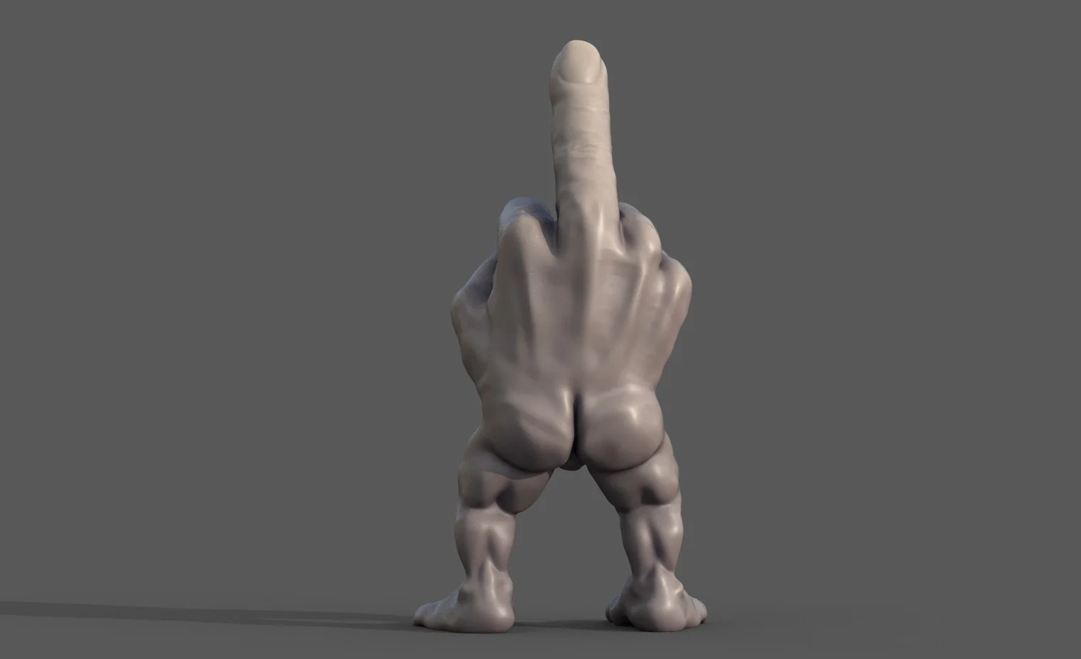 Middle Finger Hand Guy