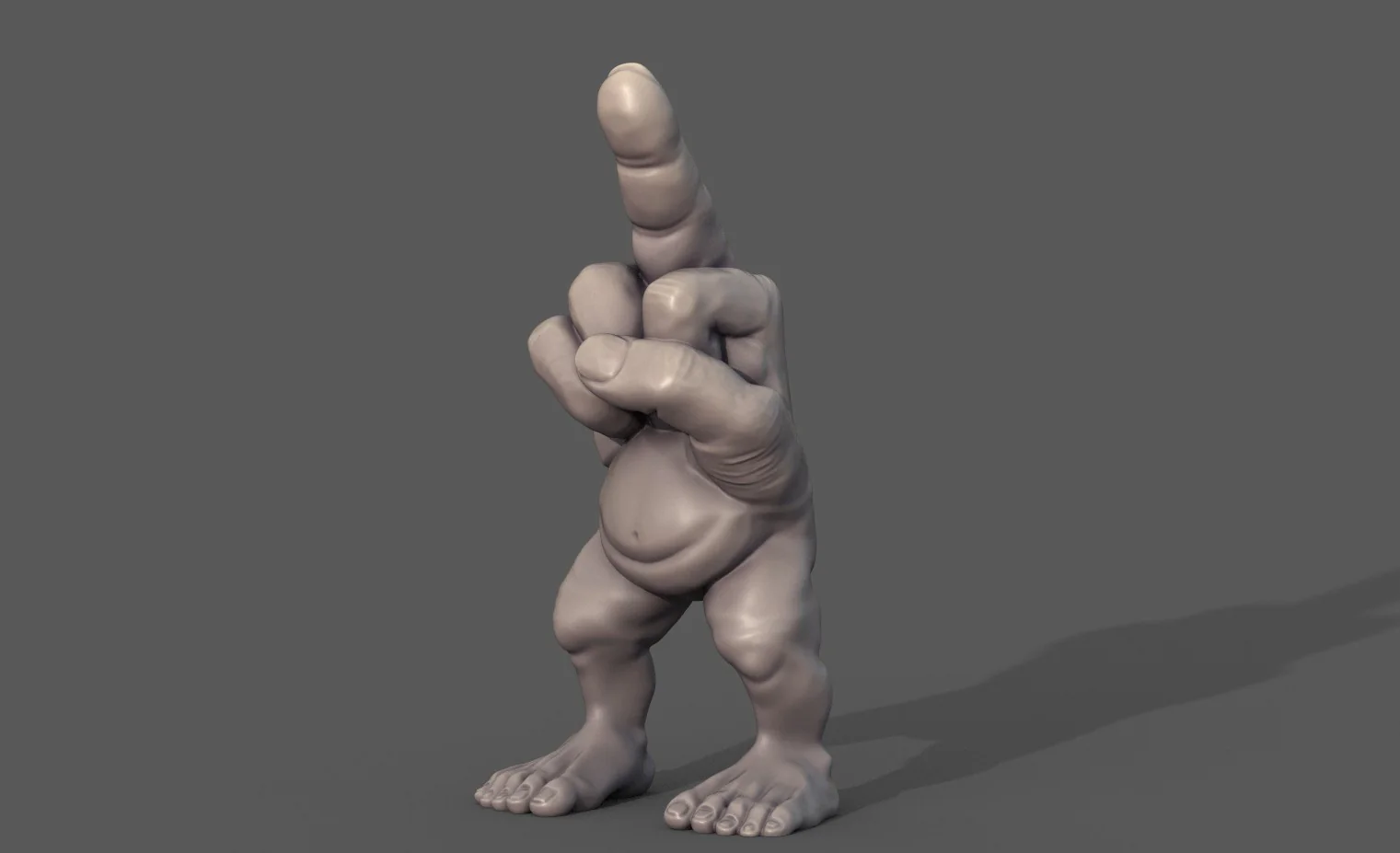 Middle Finger Hand Guy - Image 2
