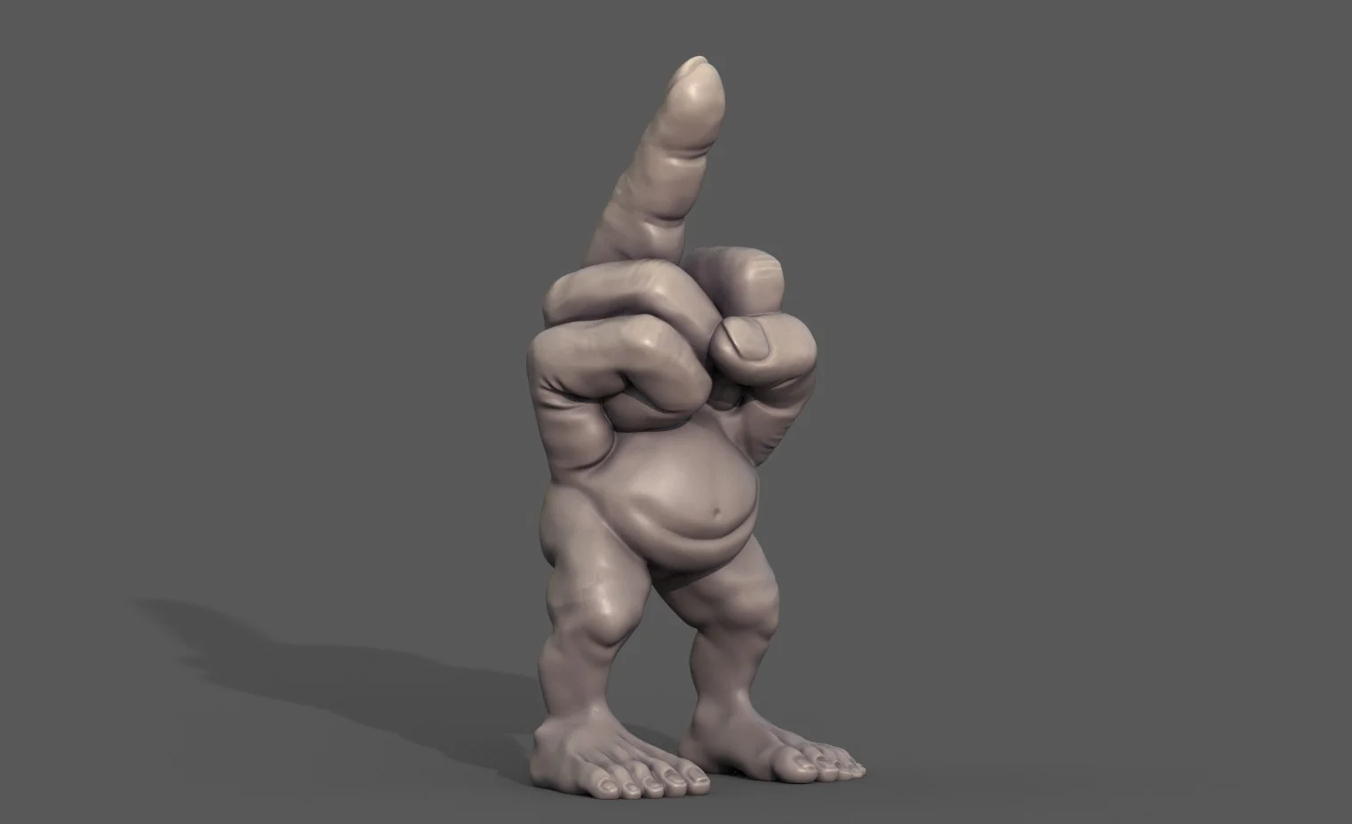 Middle Finger Hand Guy - Image 4