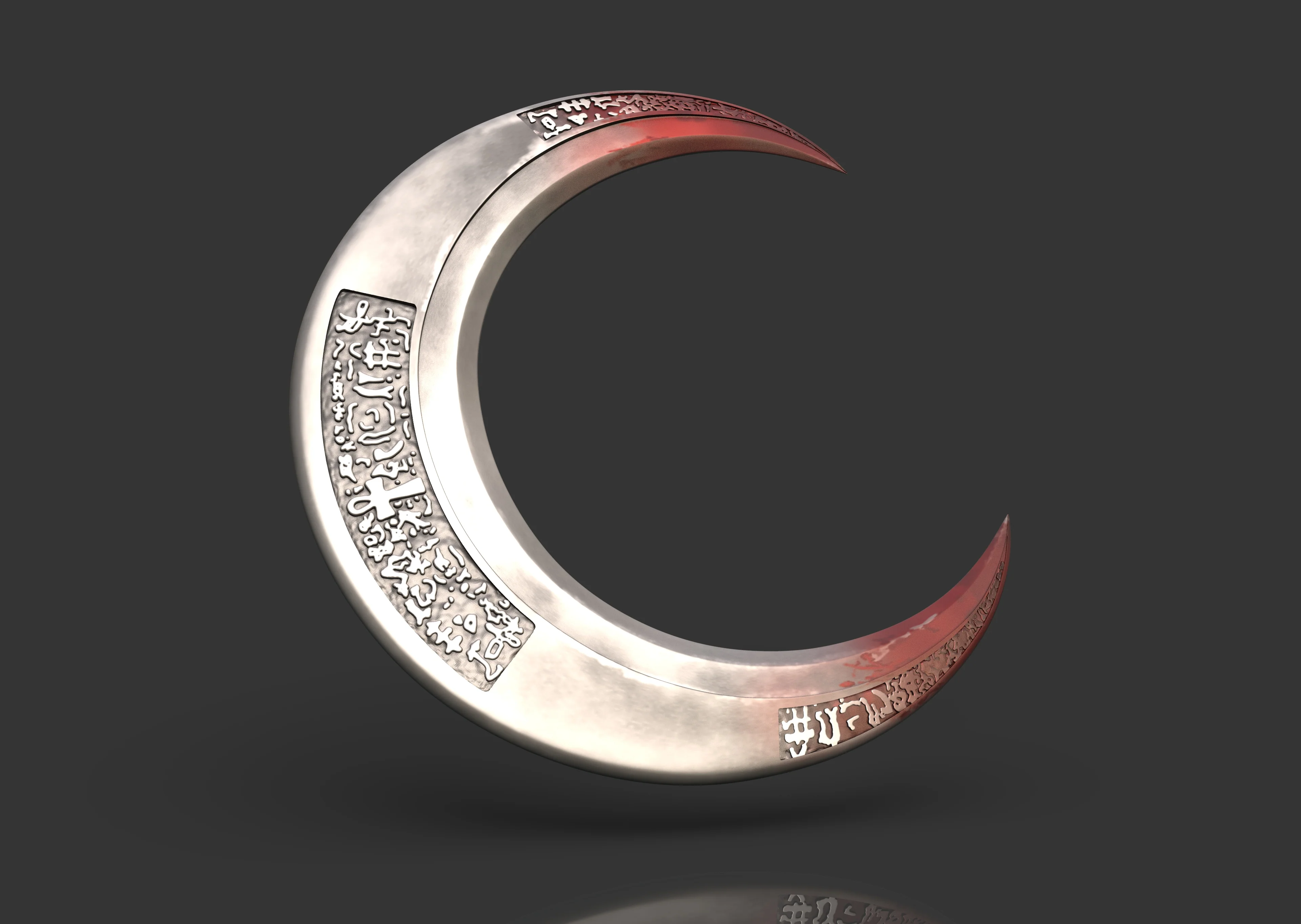 Moon Knight Crescent Dart STL - Image 4