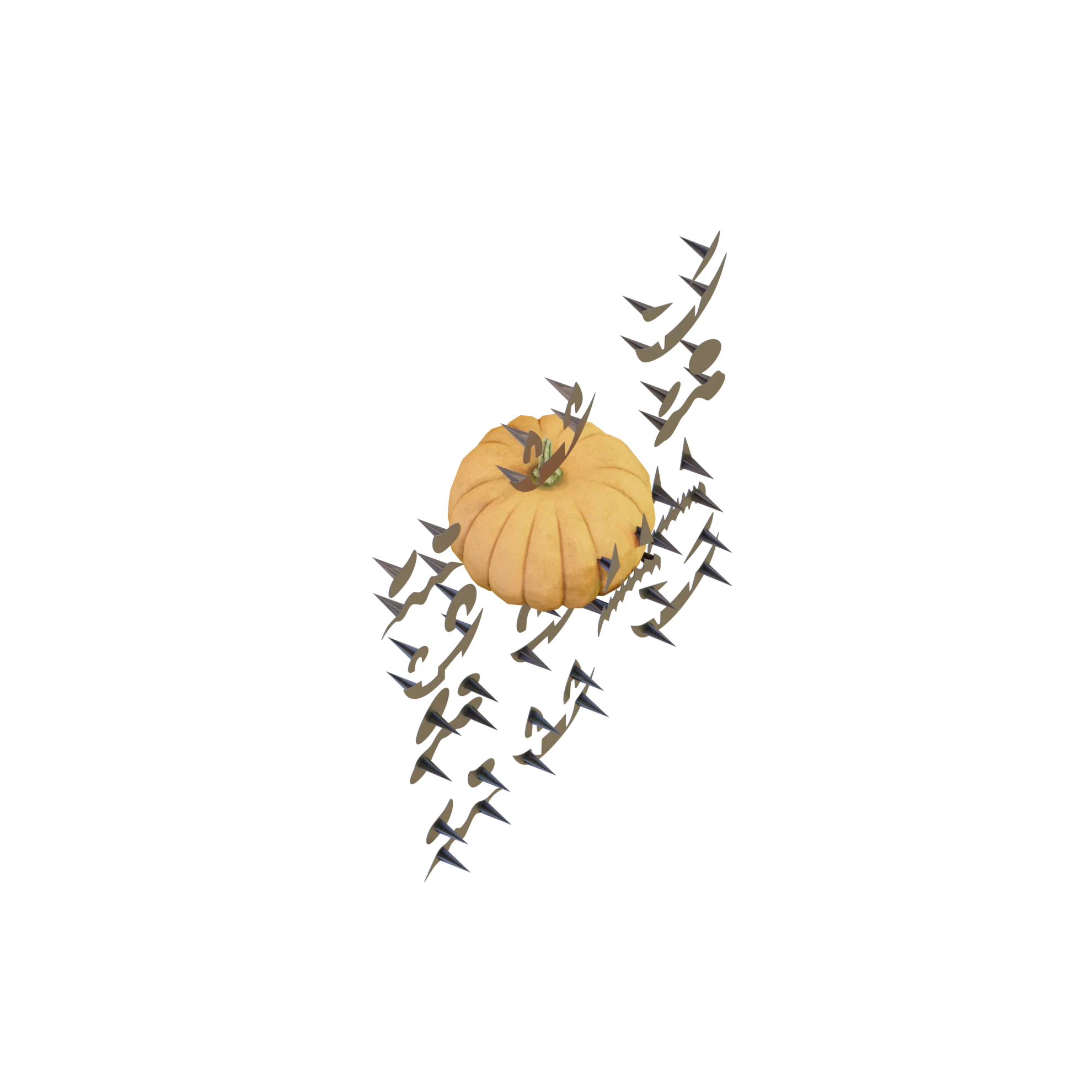 Mr Pumpkin Head Faces 1 - Image 7