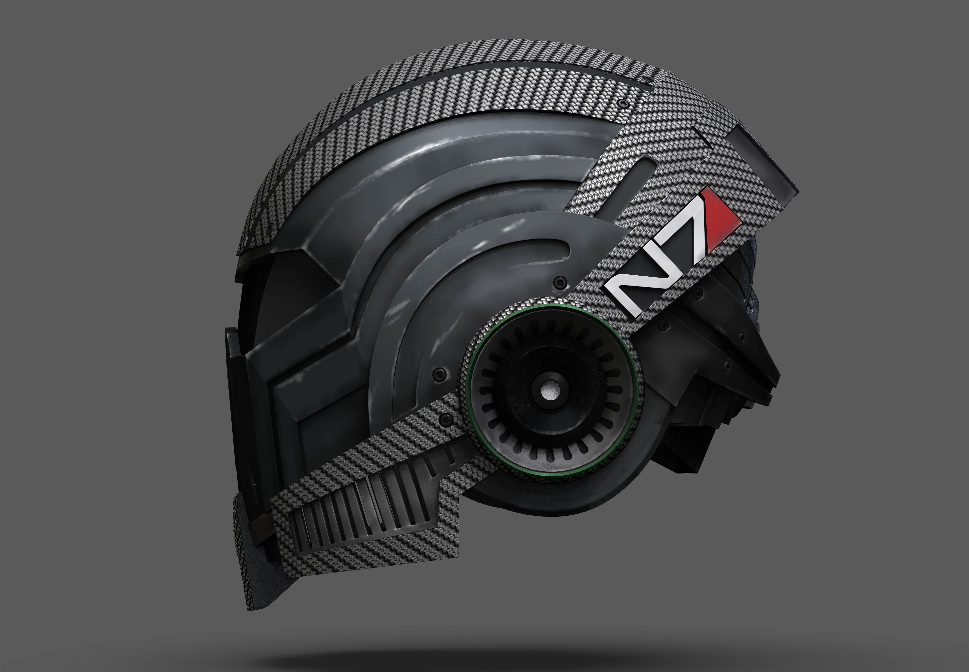 N7 Mass Effect Helmet STL - Image 4