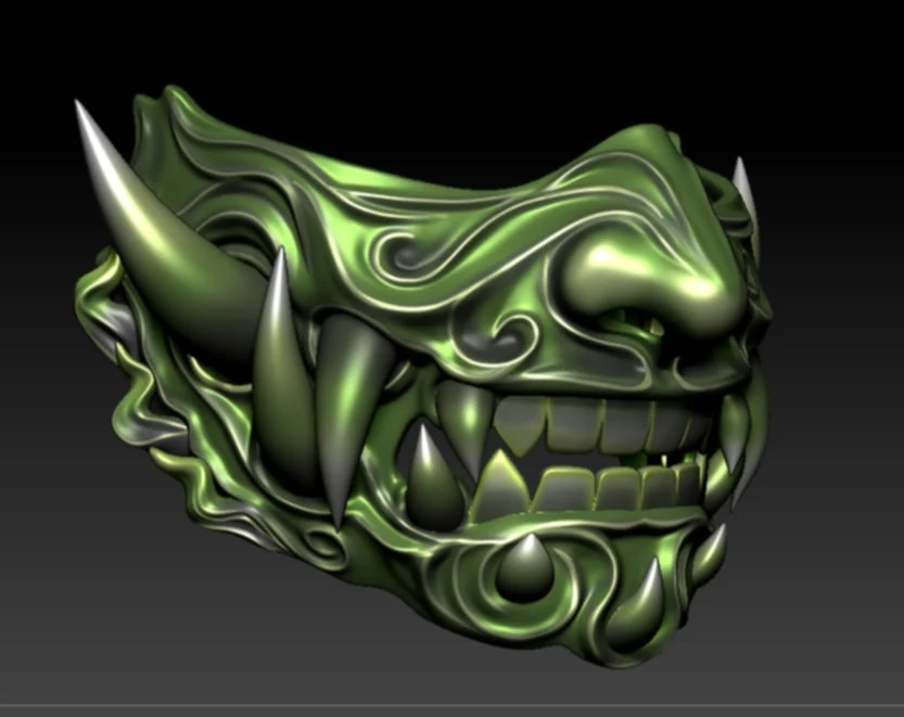 Obake Mempo Mask - Image 3