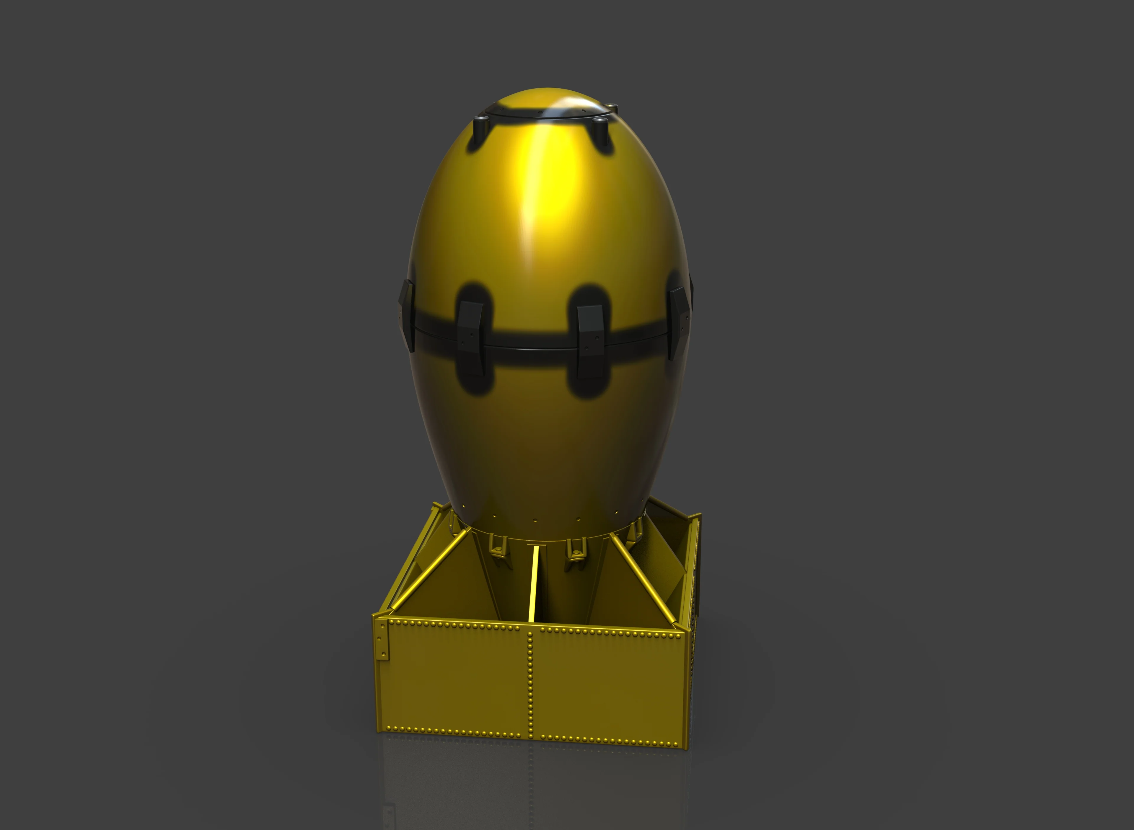 Oppenheimer Atom Bomb Container