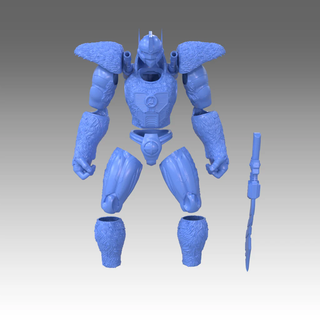 Optimus Primal Armor STL