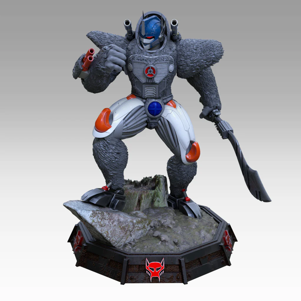 Optimus Primal Statue STL