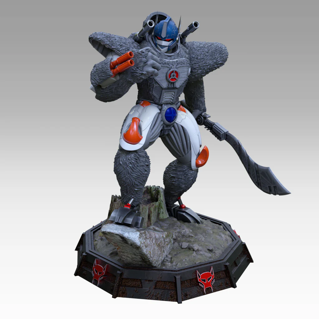 Optimus Primal Statue STL - Image 2
