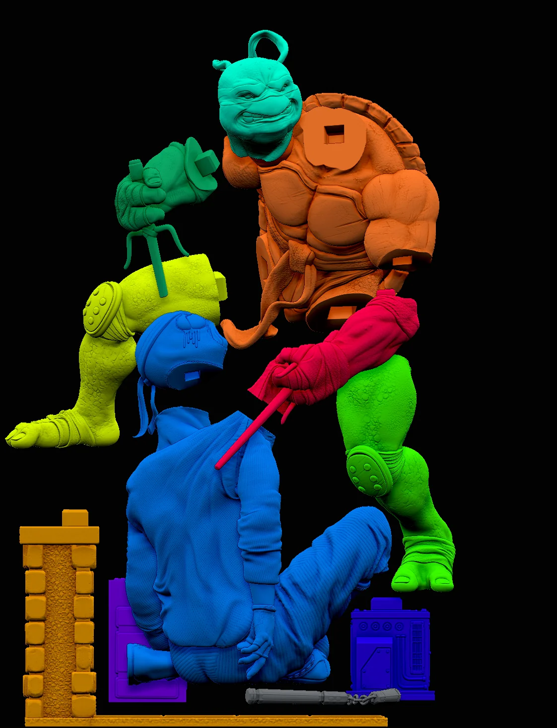 Raphael Statue STL - Image 4