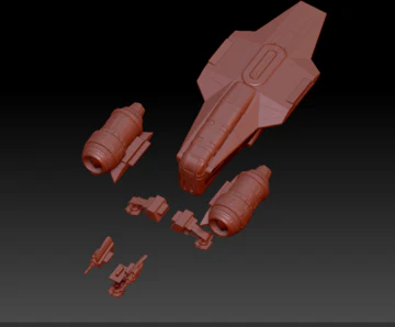 Razor Crest STL - Image 8