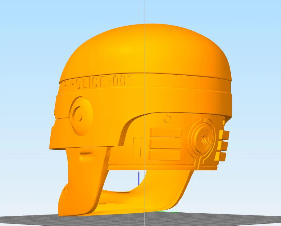 Robocop Helmet stl - Image 3