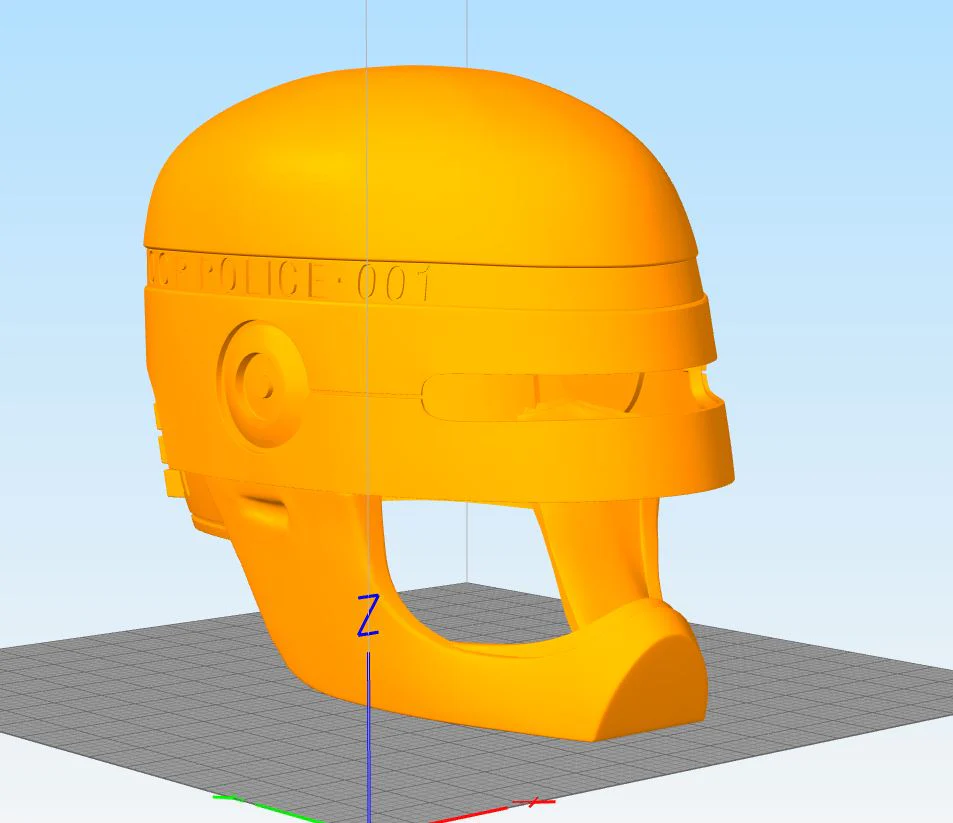 Robocop Helmet stl - Image 8