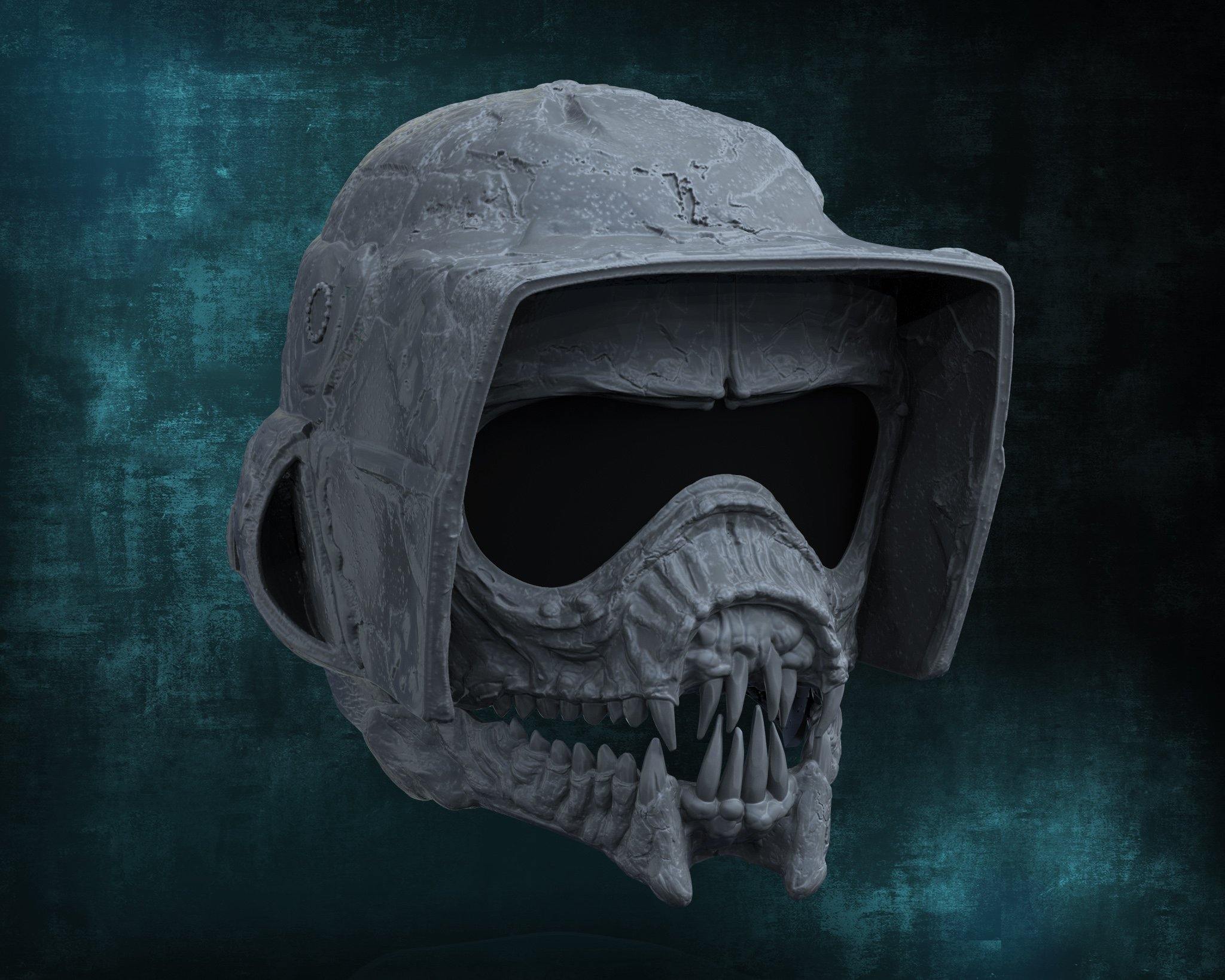 Scout Trooper Skull Helmet