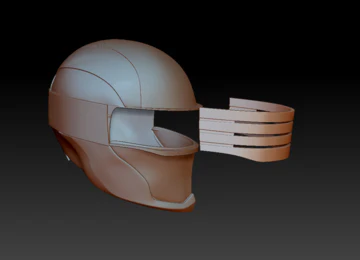 Snake Eyes Helmet stl - Image 2