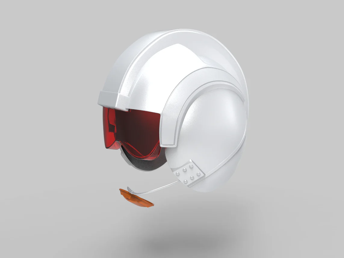 Snow Speeder Pilot Helmet STL - Image 6