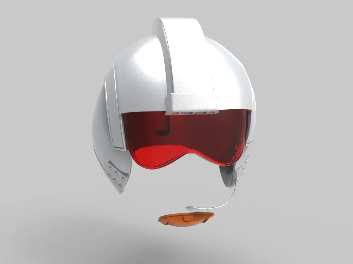 Snow Speeder Pilot Helmet STL - Image 7