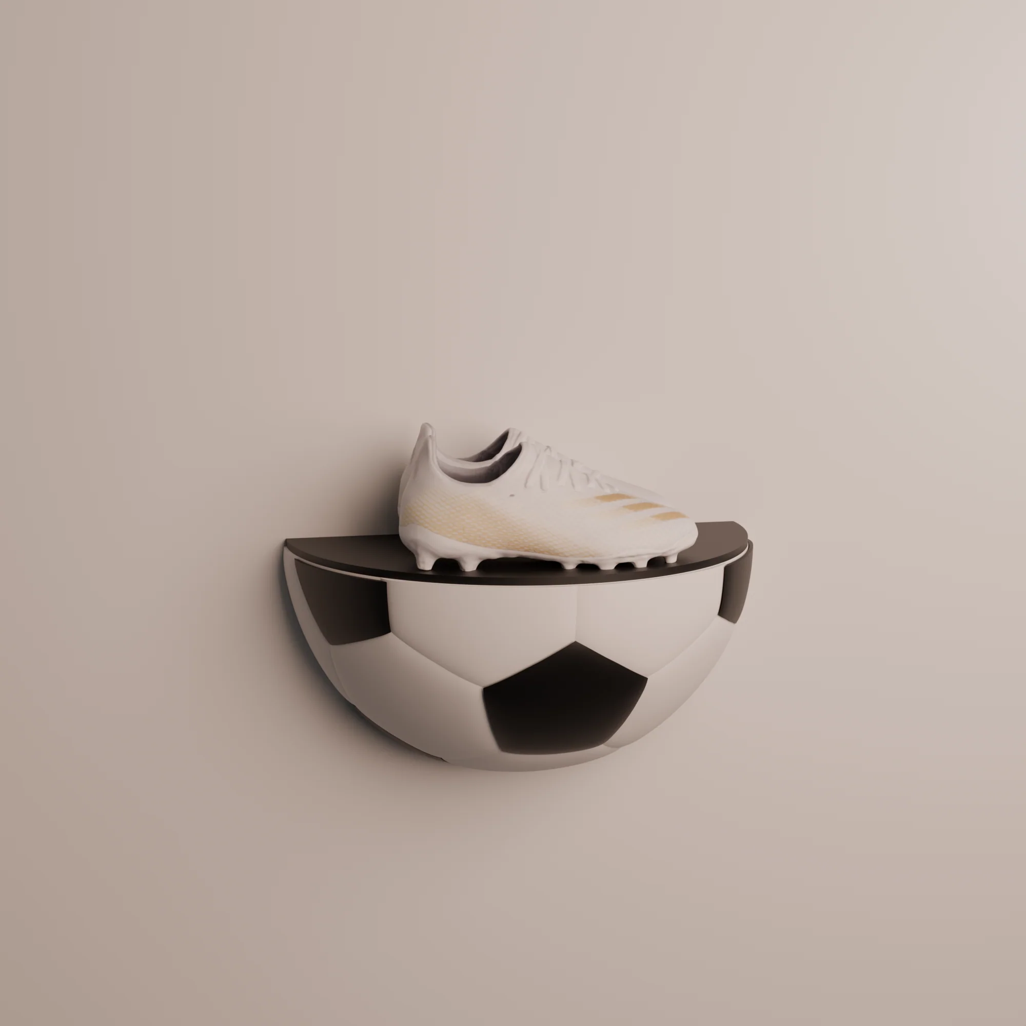 Soccer Ball Display Shelf