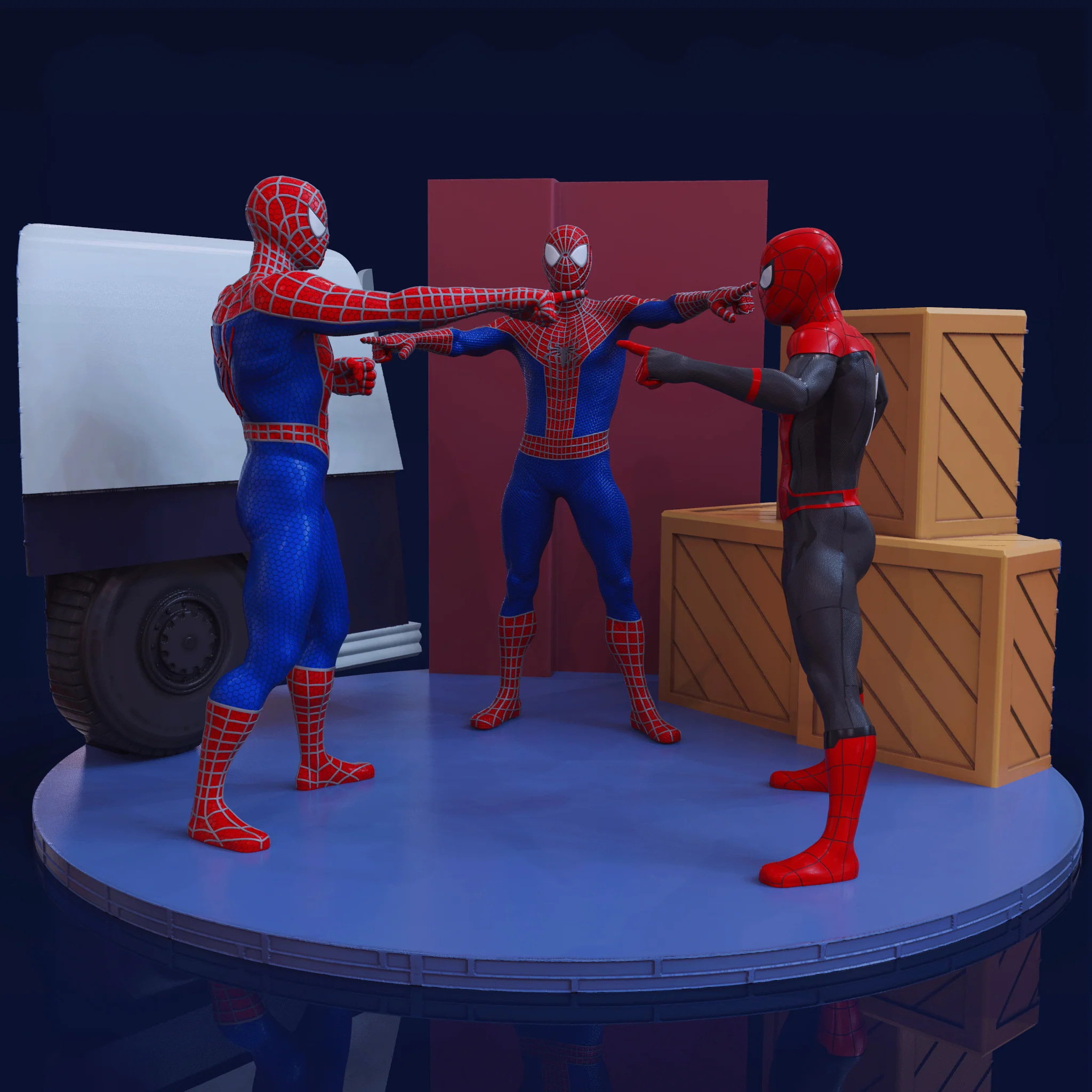 Spiderman Meme STL