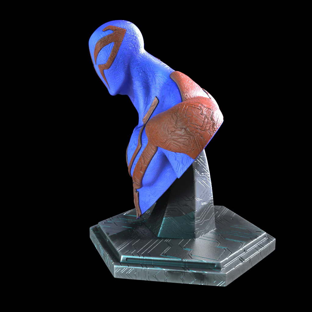Spiderverse Spiderman 2099 Bust - Image 2