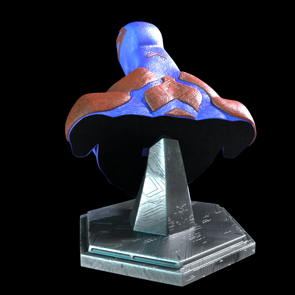 Spiderverse Spiderman 2099 Bust - Image 3