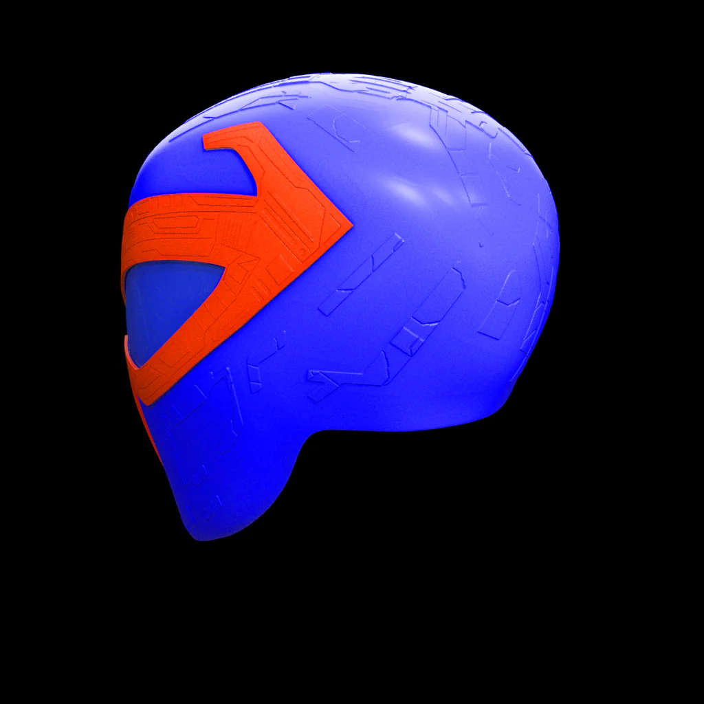 Spiderverse Spiderman 2099 Mask - Image 4