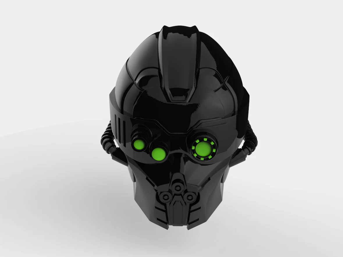 StarCraft Ghost Helmet STL