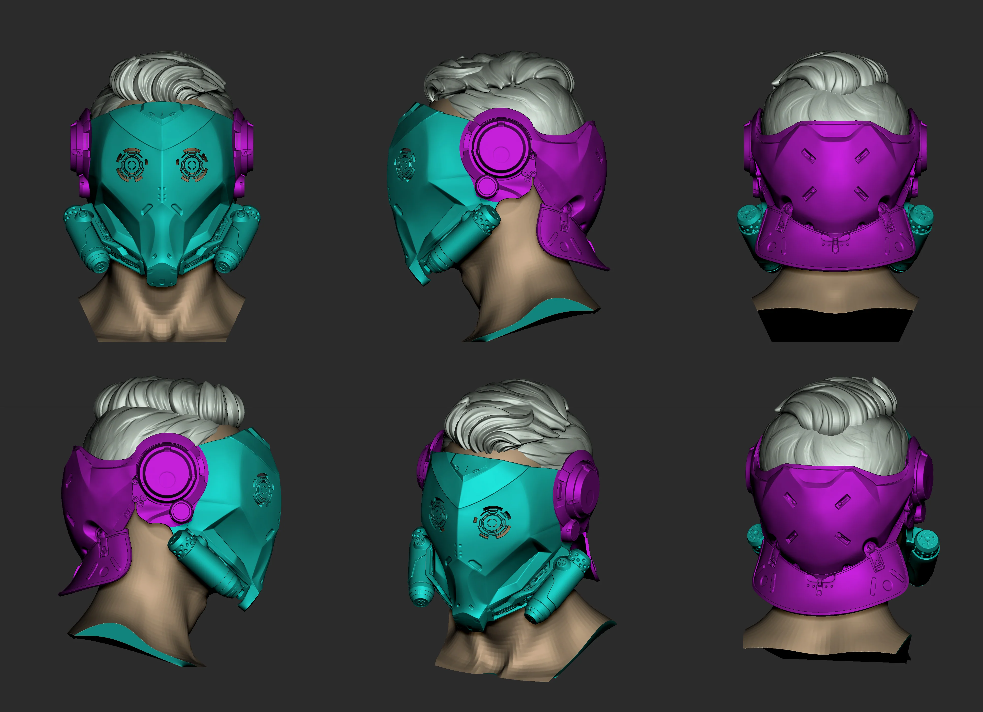StarLord Helmet STL- Guardians Game - Image 6
