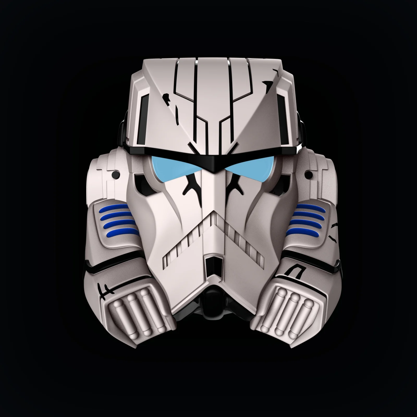 StormTrooper Play Arts Kai Helmet - Image 6