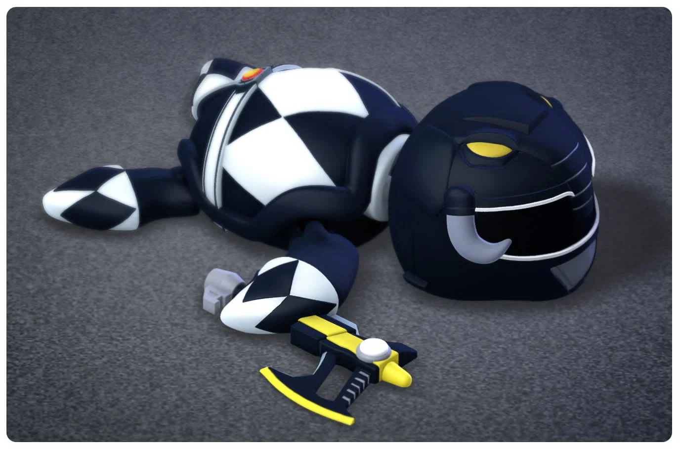 Super Turtle Black Ranger - Image 2
