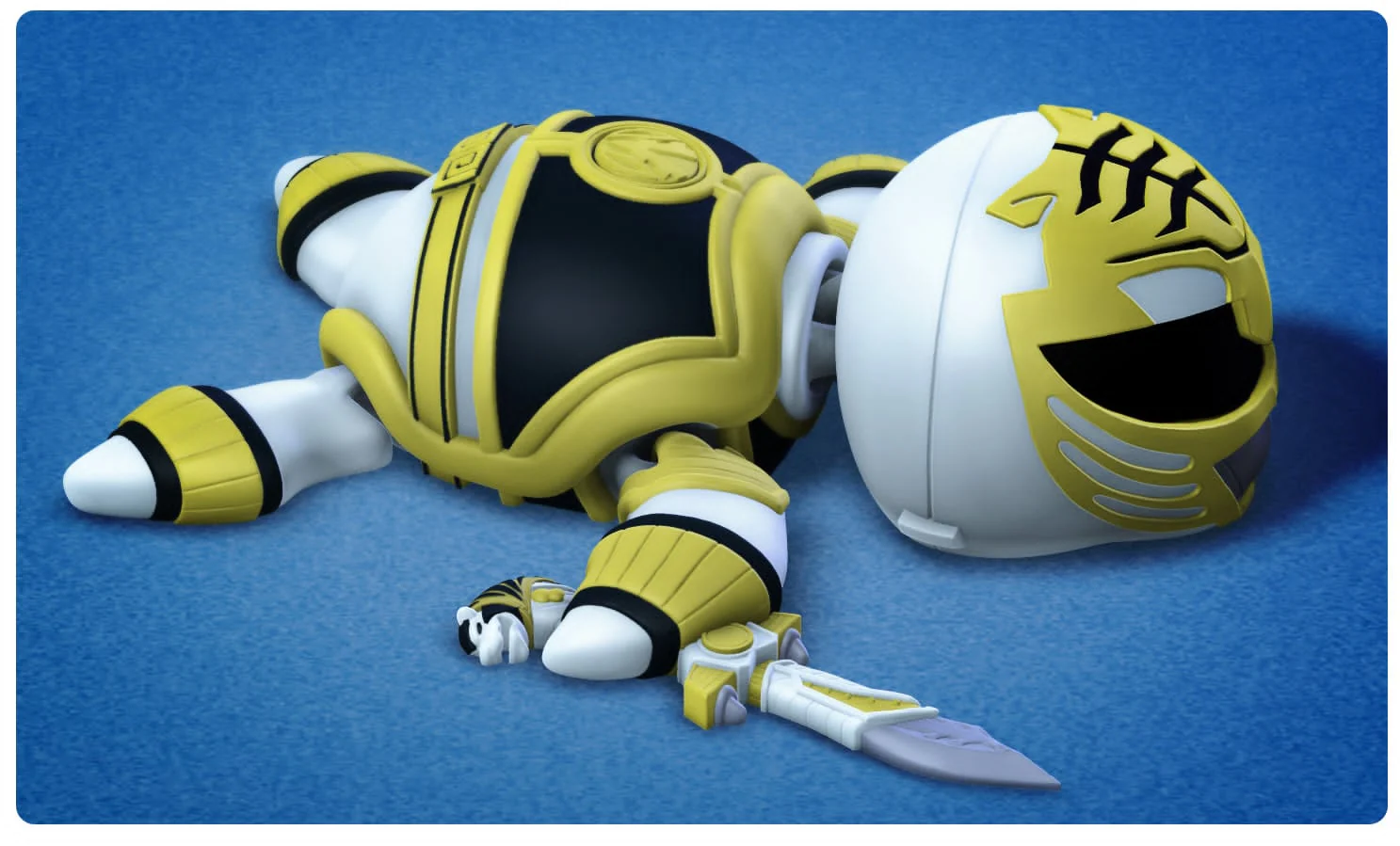 Super Turtle White Ranger - Image 3