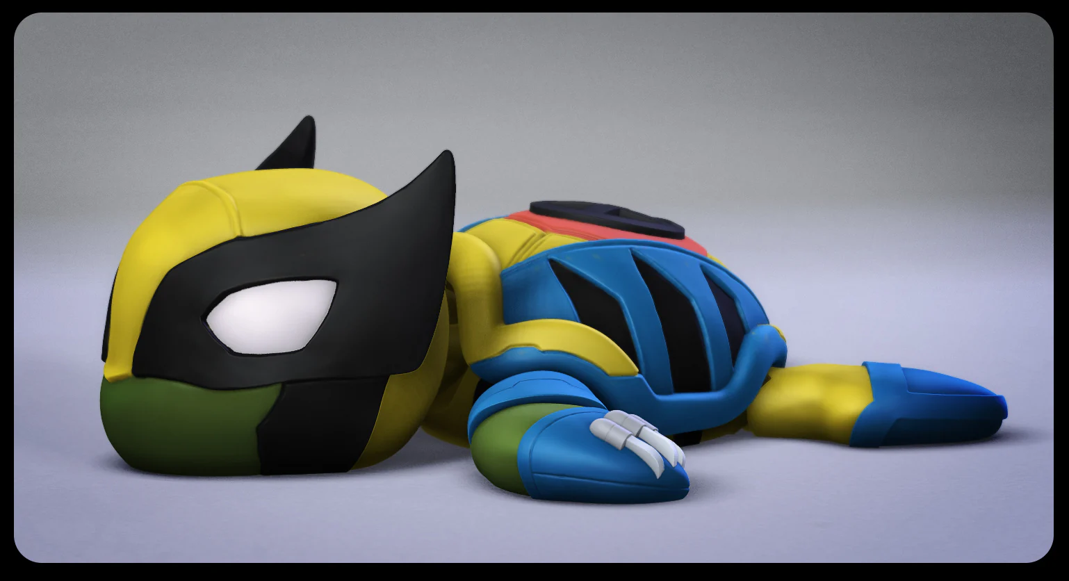 Super Turtles Wolverine