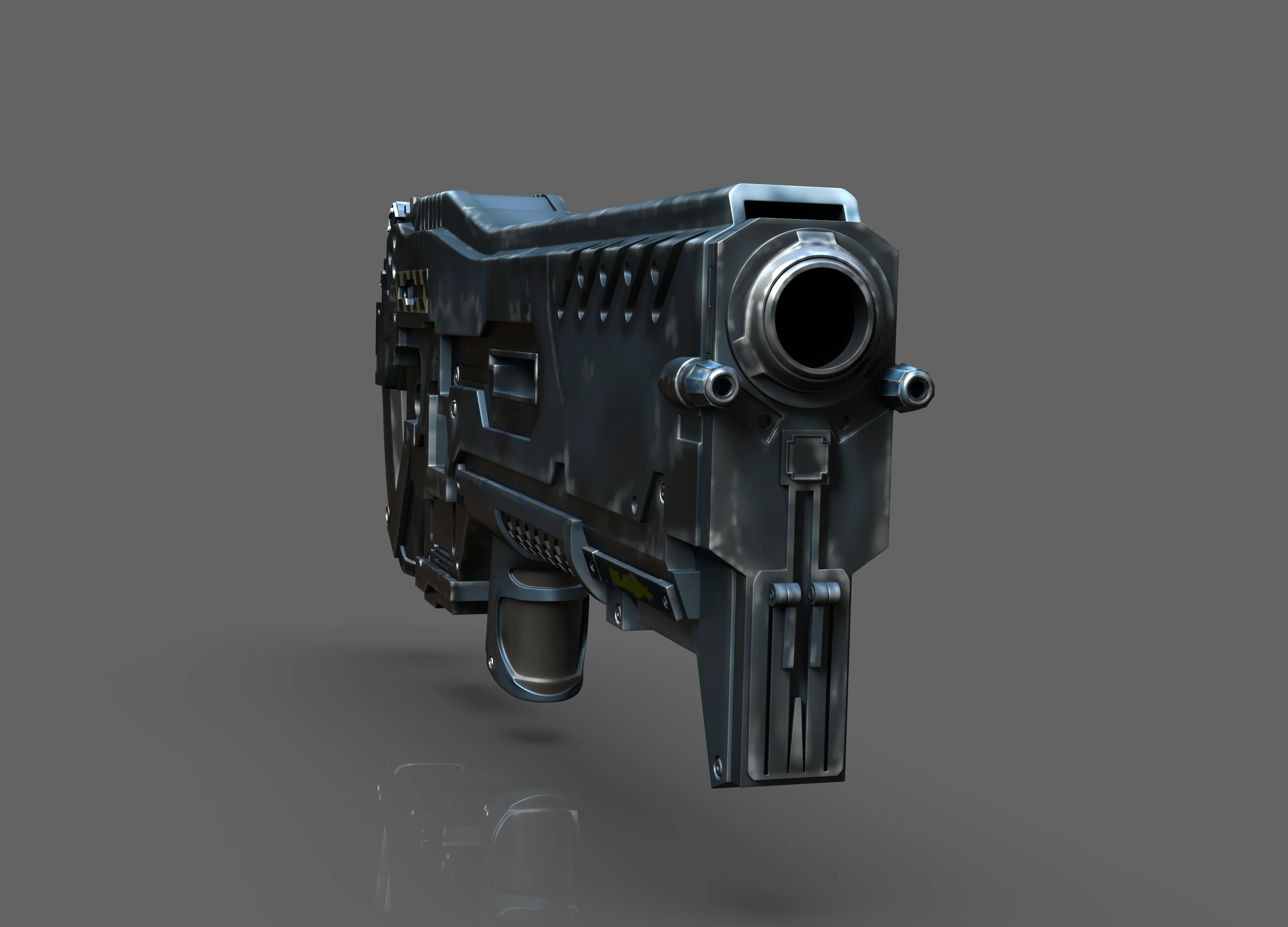 Terran Marine C-14 Gauss Rifle STL - Image 3
