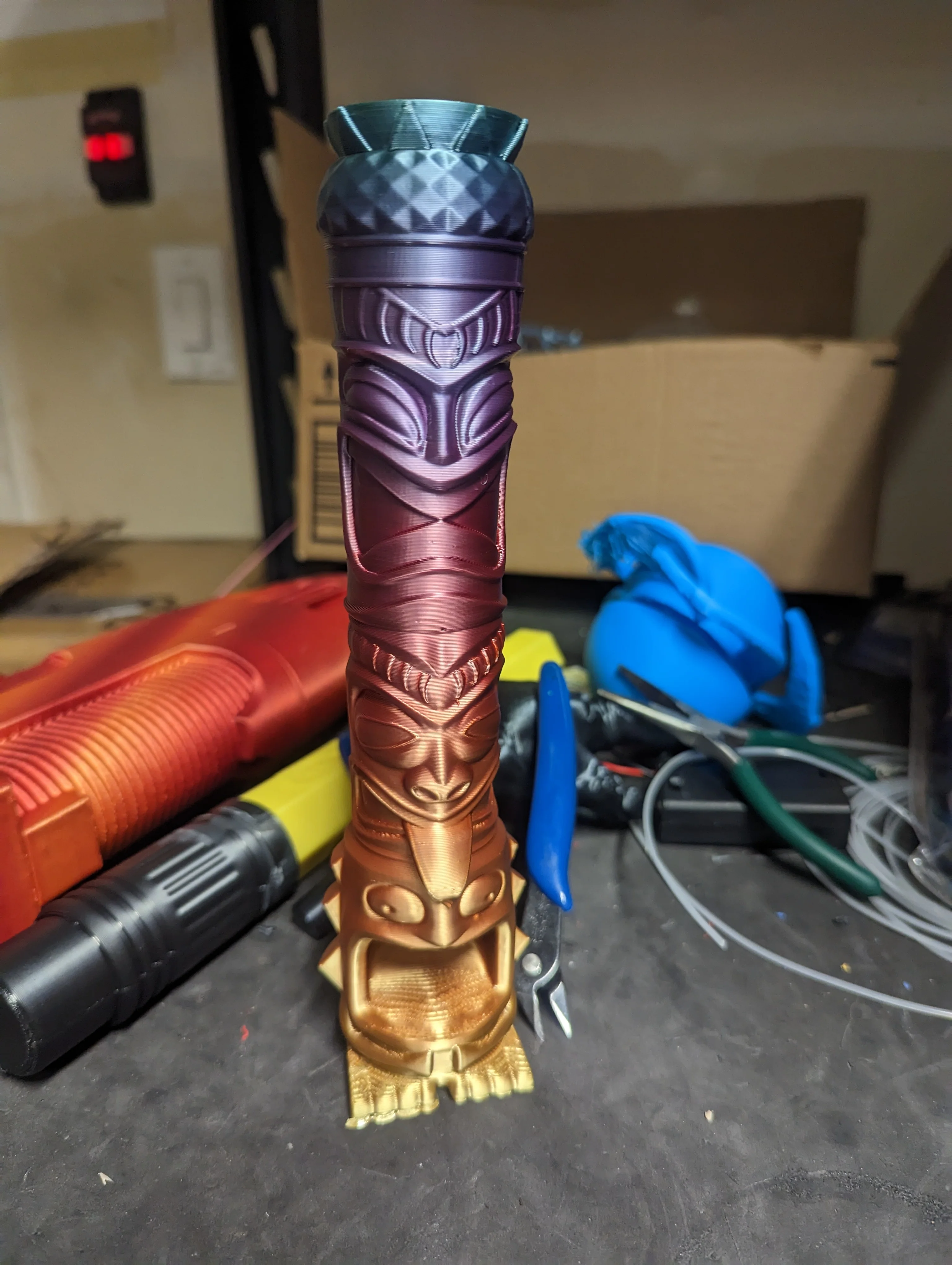 Tiki Totem Dice Tower